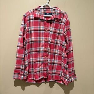 Vineyard Vines men's flannel plaid button down long sleeve shirt size XL